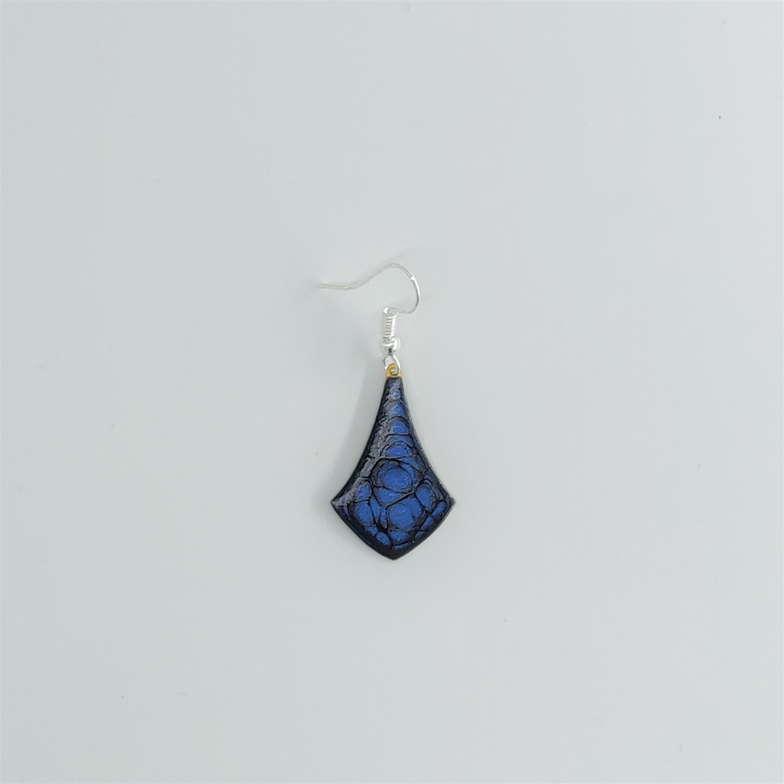 bijou créateur montpellier boucles d'oreilles naïade bleues