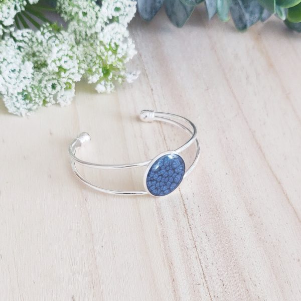 bijou artisan montpellier bracelet séléné bleu