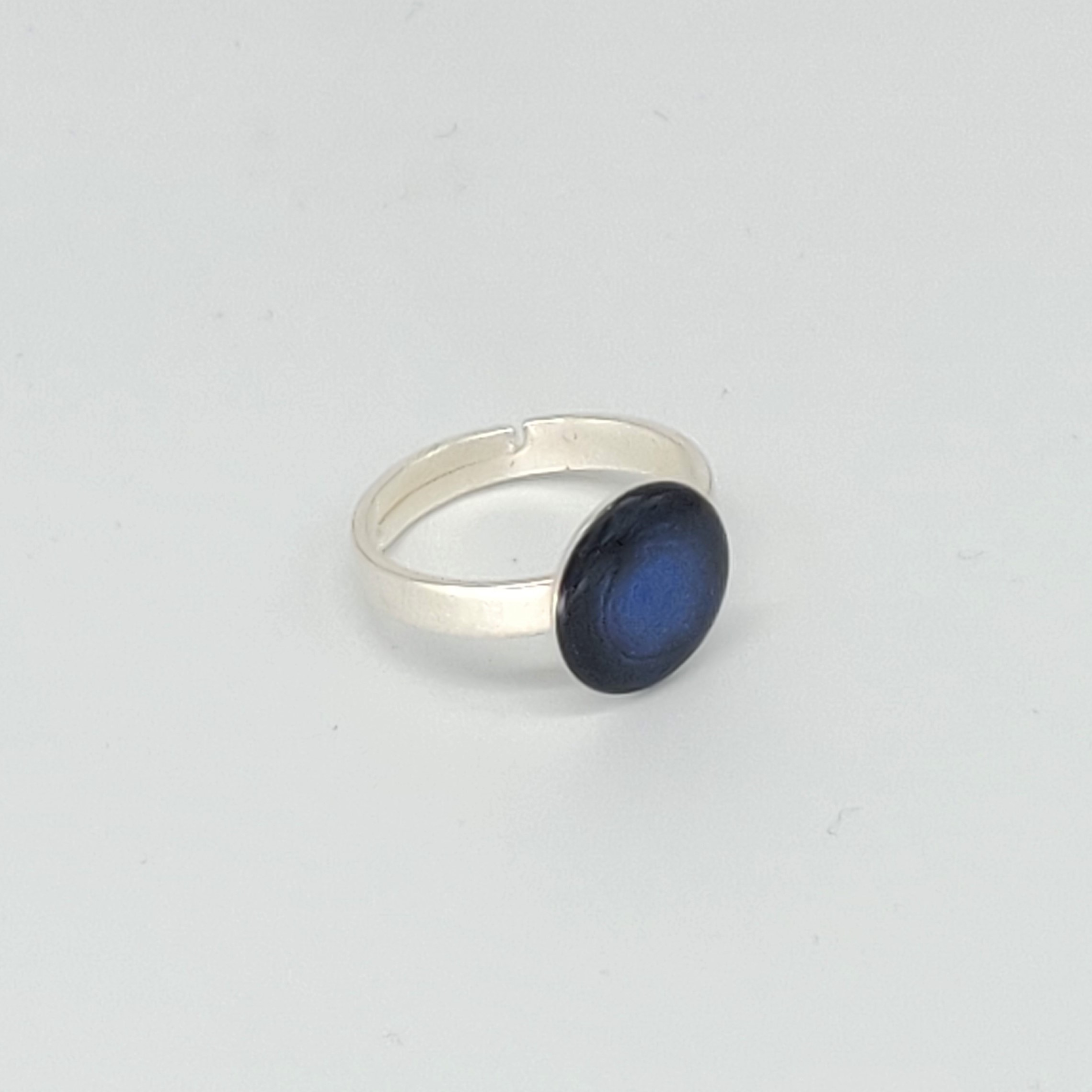 bijou créateur montpellier bague séléné bleue