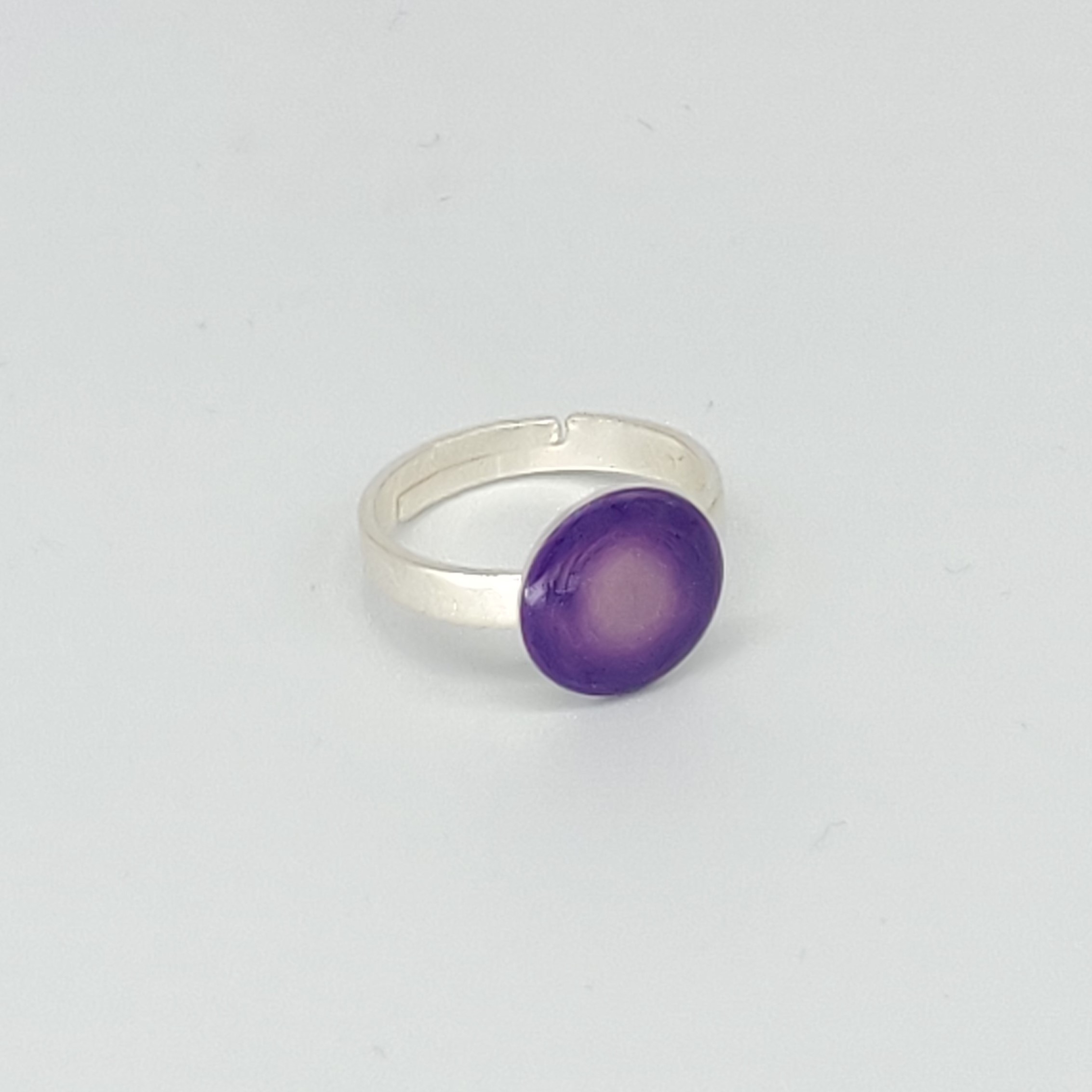bijou créateur montpellier bague séléné violette