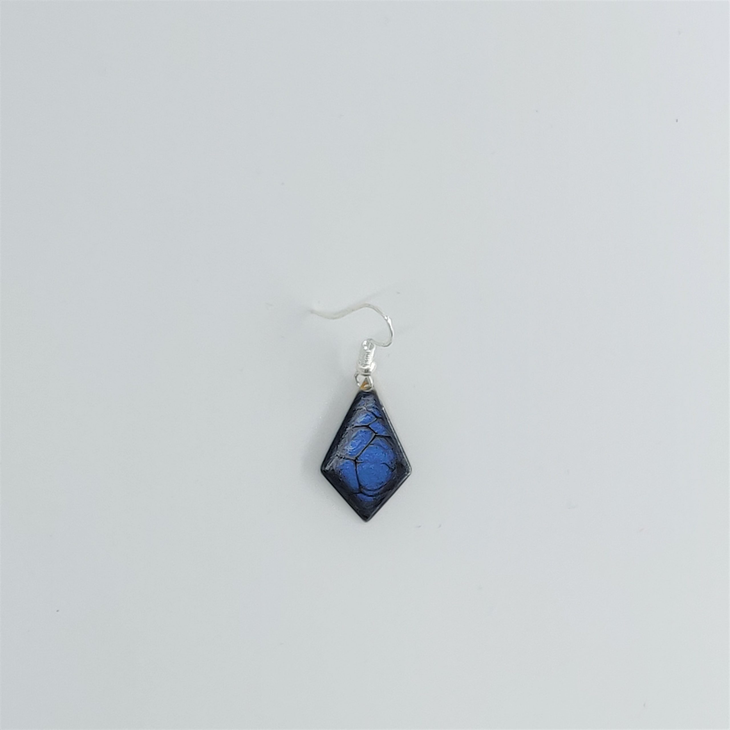 bijou créateur montpellier boucles d'oreilles eole 1 bleues