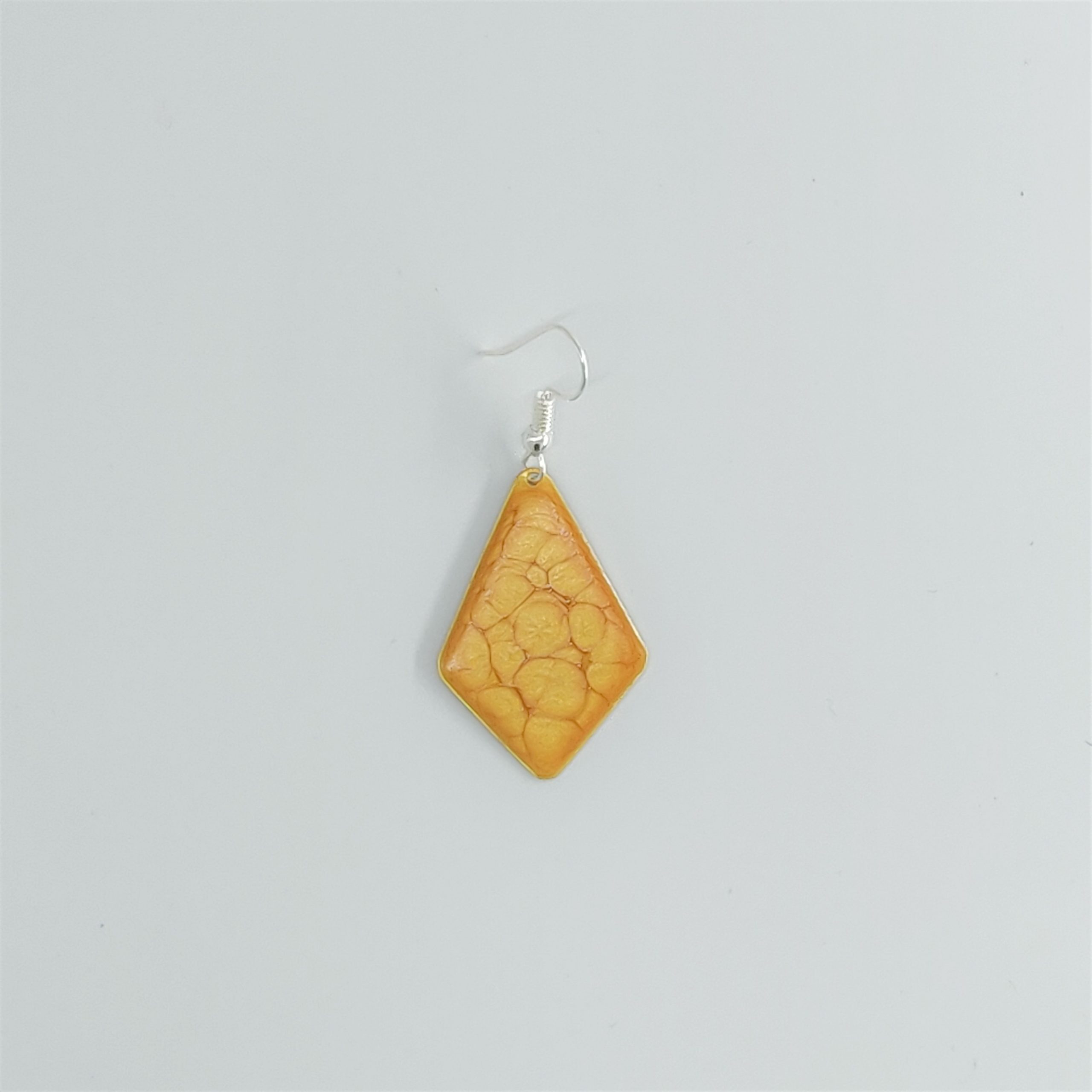 bijou créateur montpellier boucles d'oreilles eole 2 jaunes