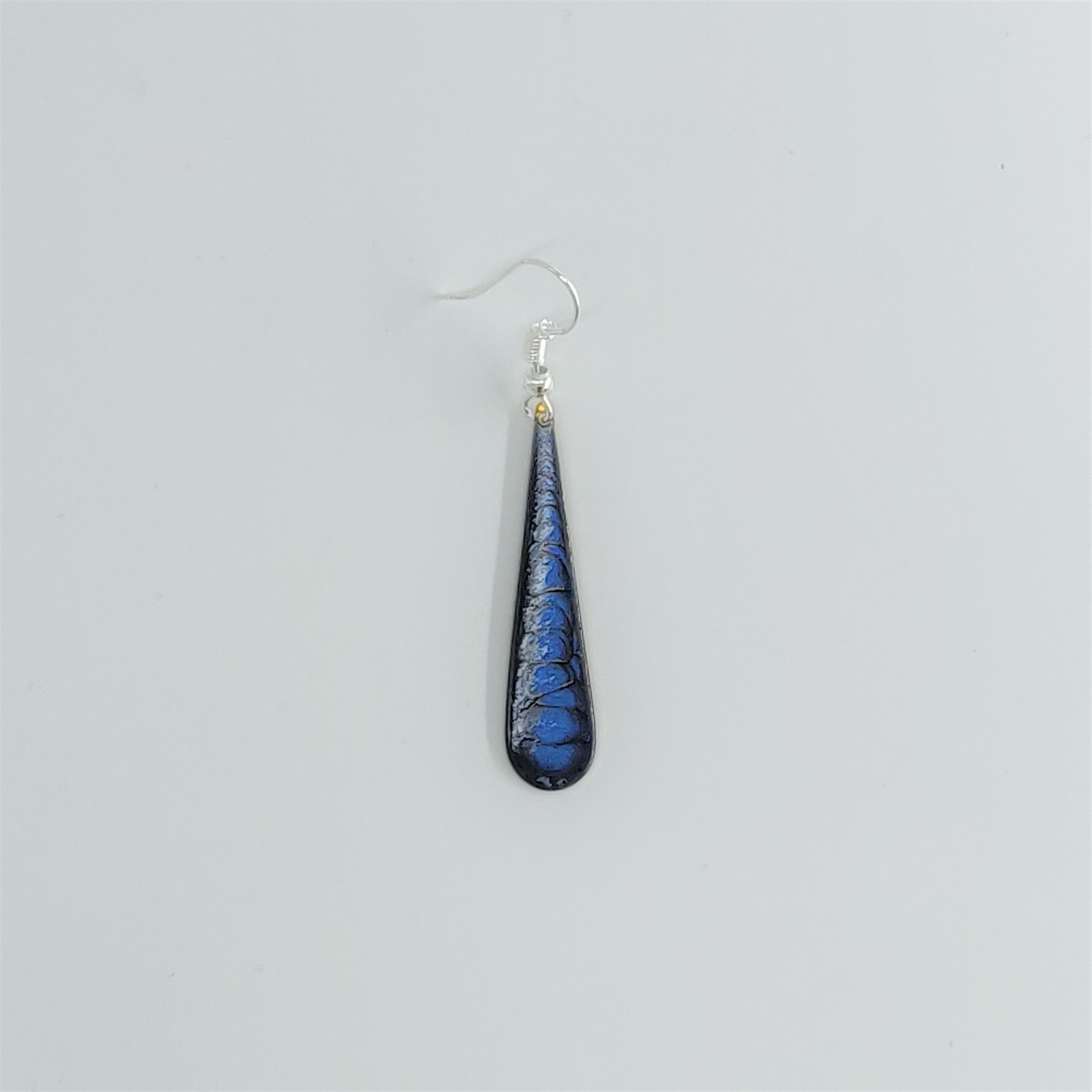 bijou créateur montpellier boucles d'oreilles méthis bleues