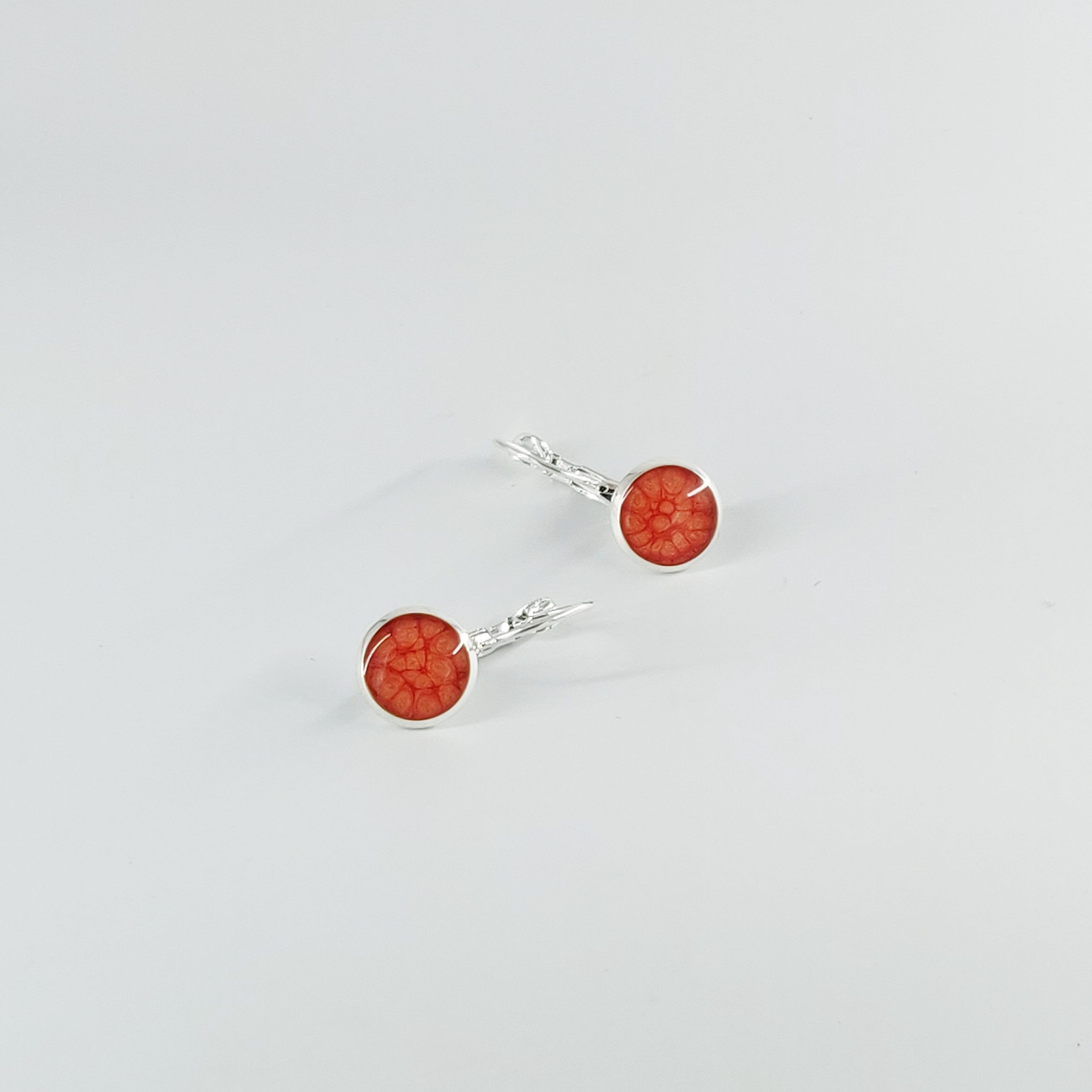 bijou créateur montpellier boucles d'oreilles séléné corails