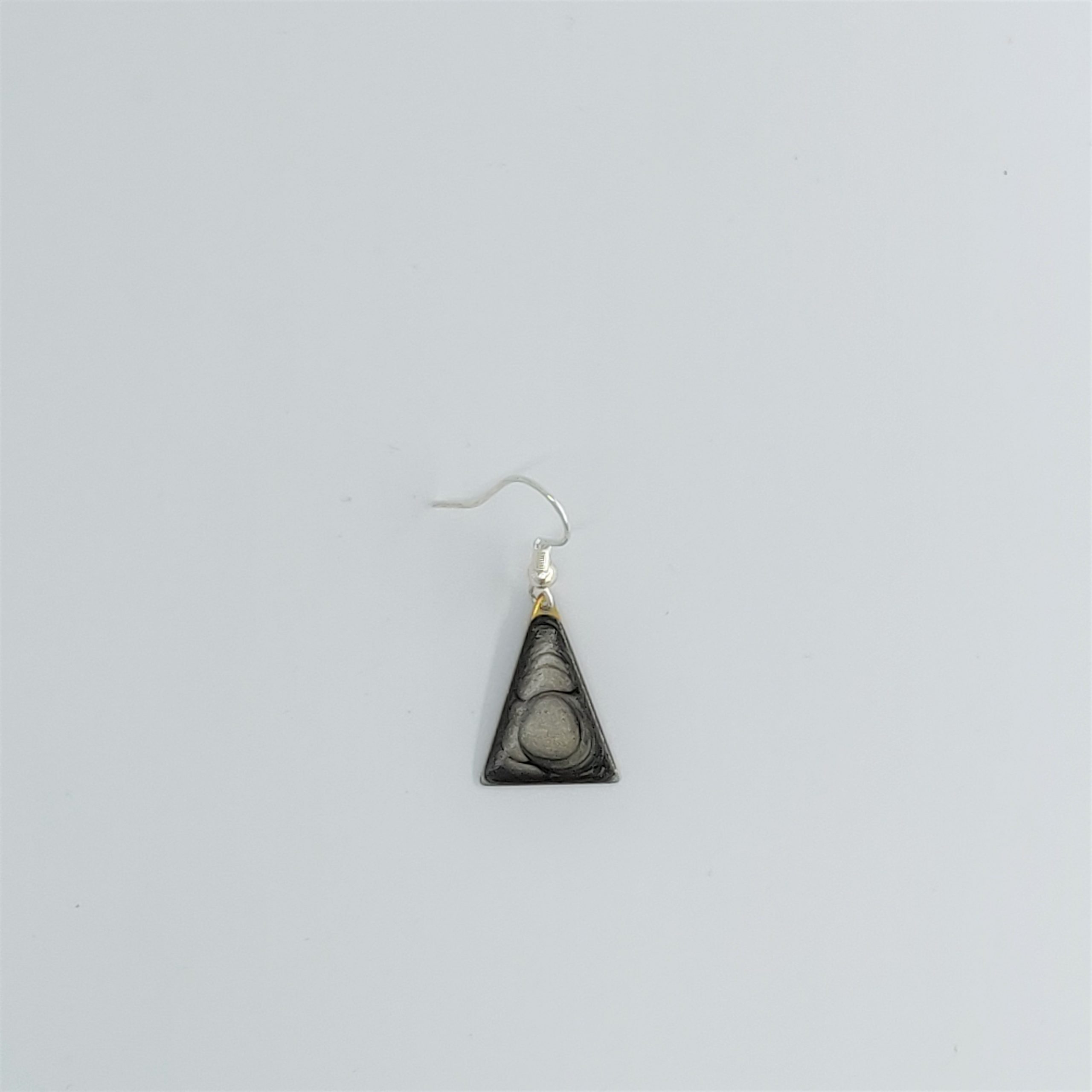 bijou créateur montpellier boucles d'oreilles vénus 1 grises