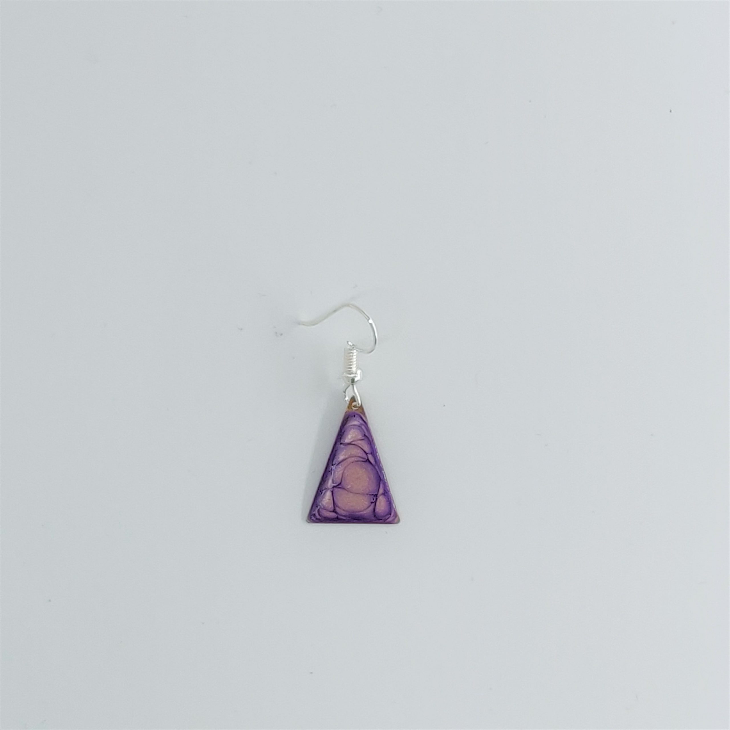 bijou créateur montpellier boucles d'oreilles vénus 1 violettes