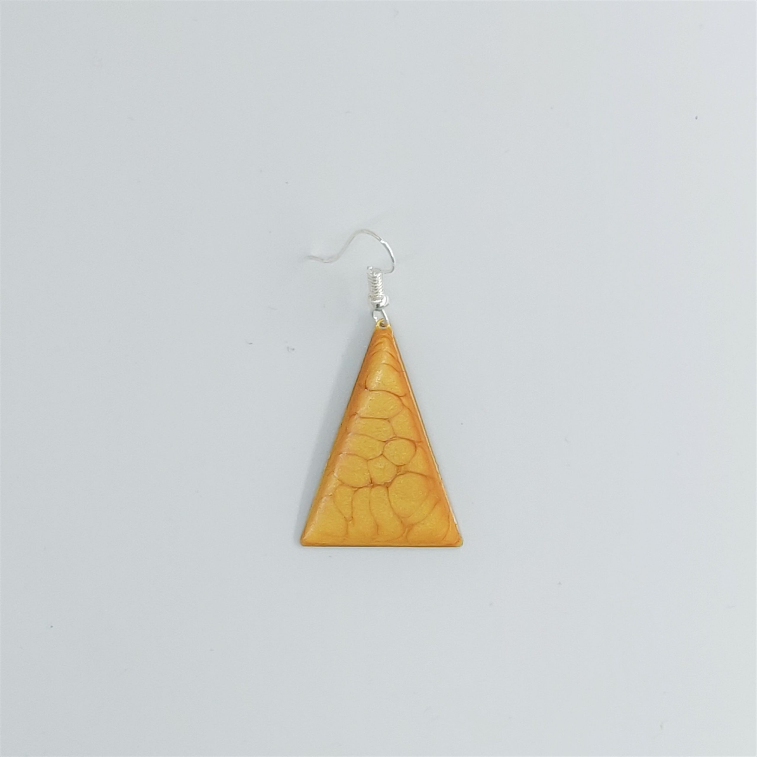 bijou créateur montpellier boucles d'oreilles vénus 2 jaunes