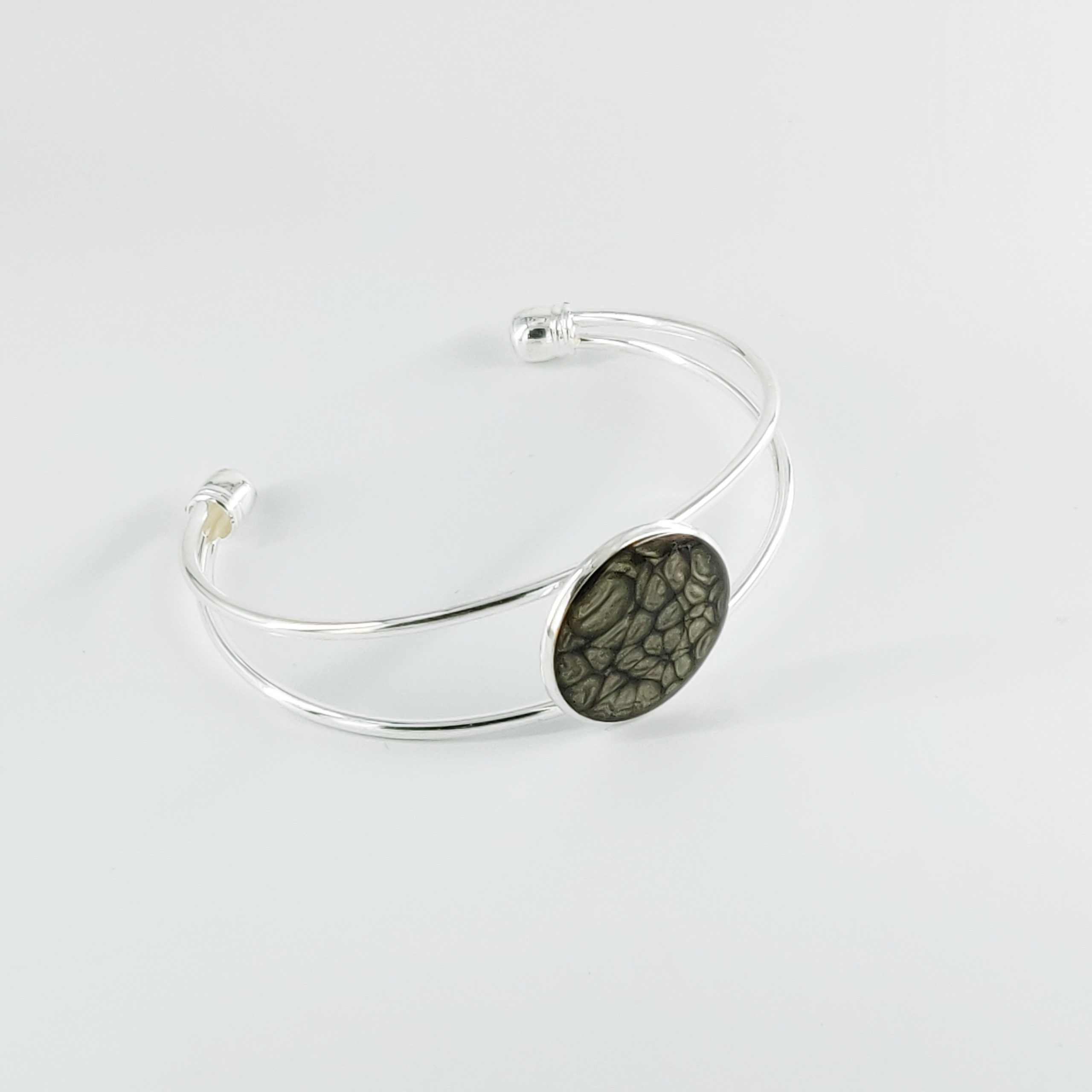 bijou créateur montpellier bracelet séléné gris