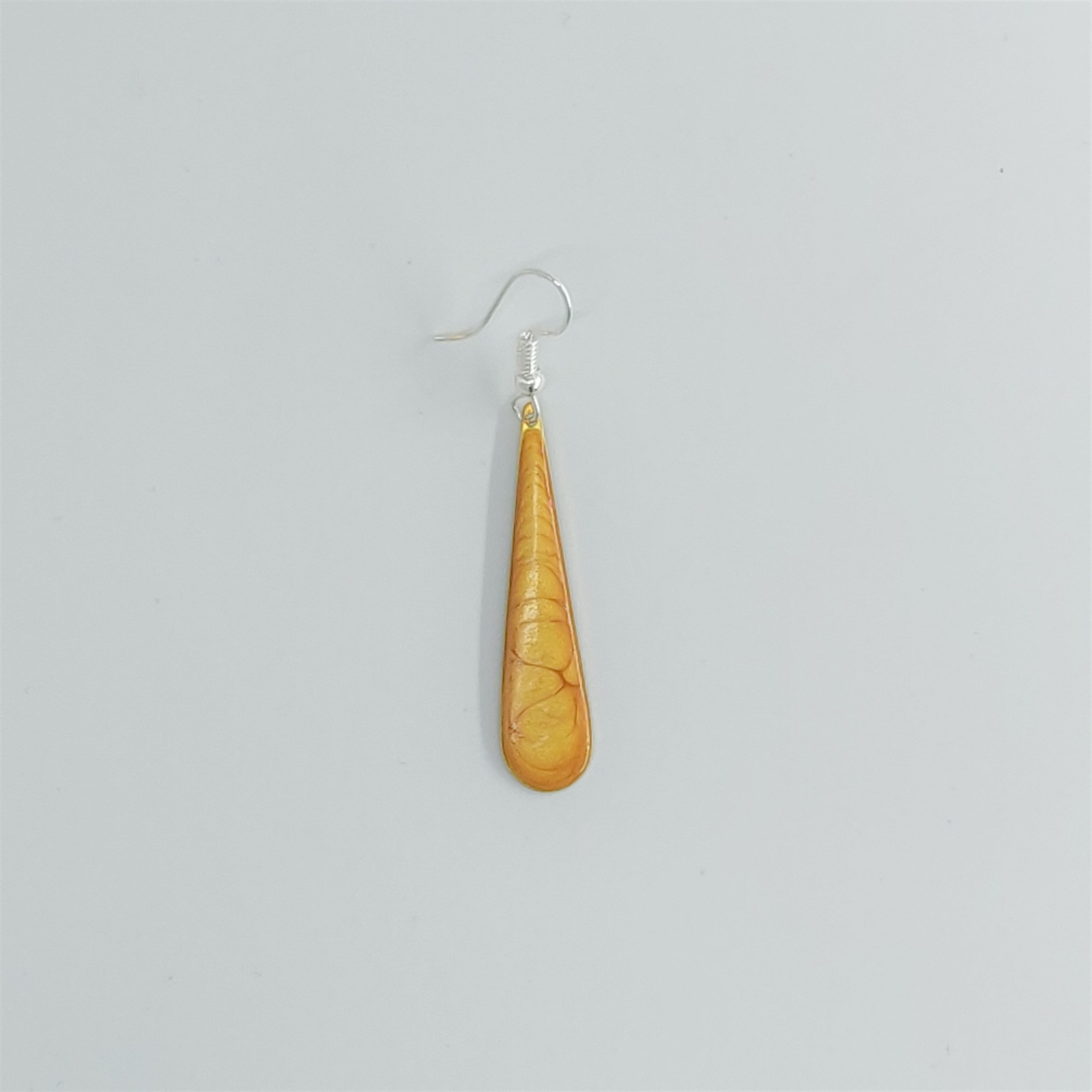 bijou créateur montpellier boucles d'oreilles méthis jaunes