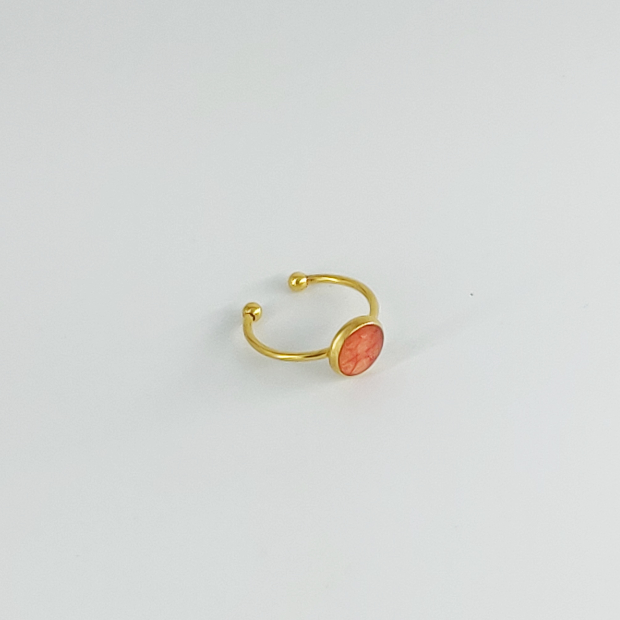 bijou créateur montpellier bague pandia corail