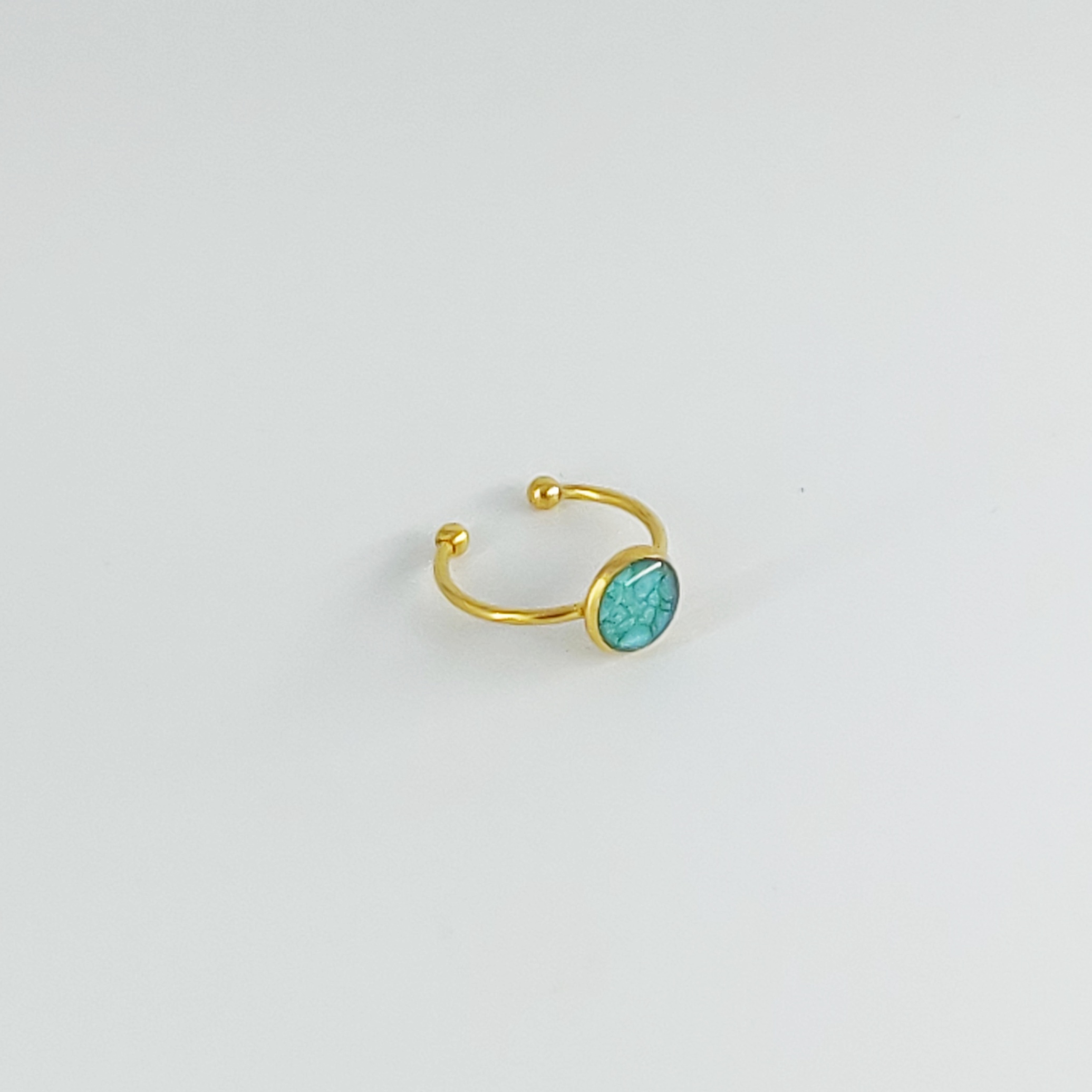 bijou créateur montpellier bague pandia turquoise