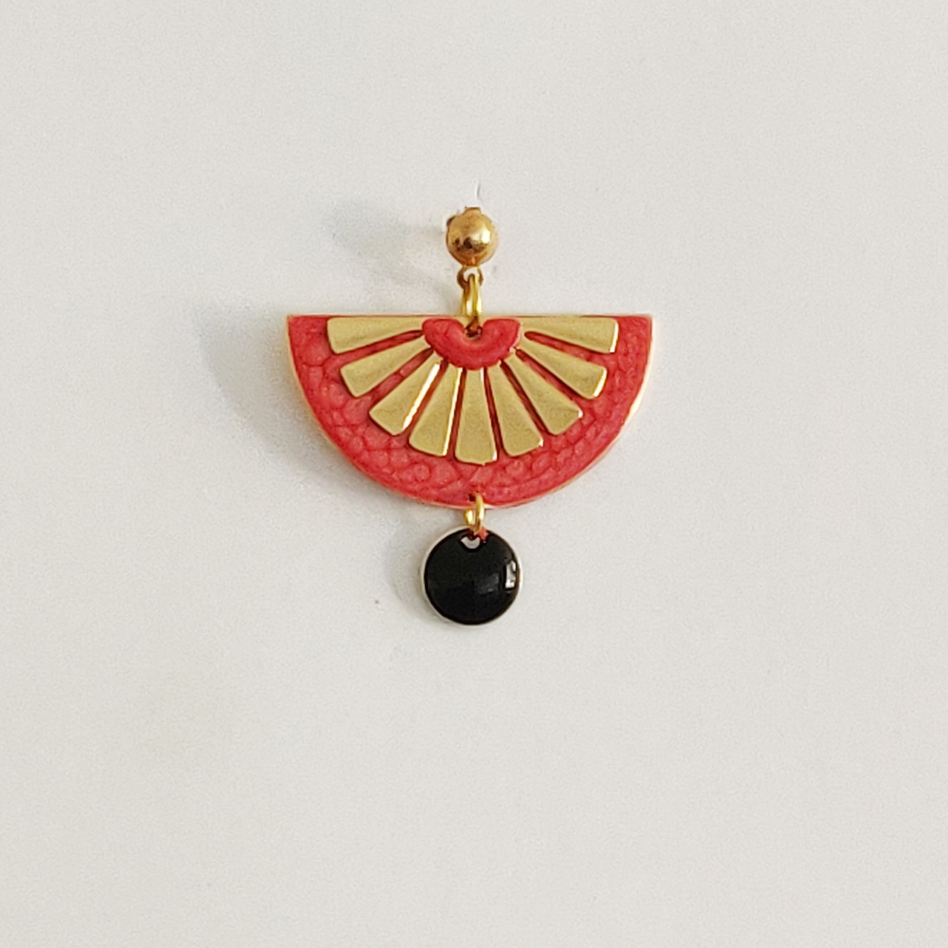 bijou créateur montpellier boucles d'oreilles alcyone corails