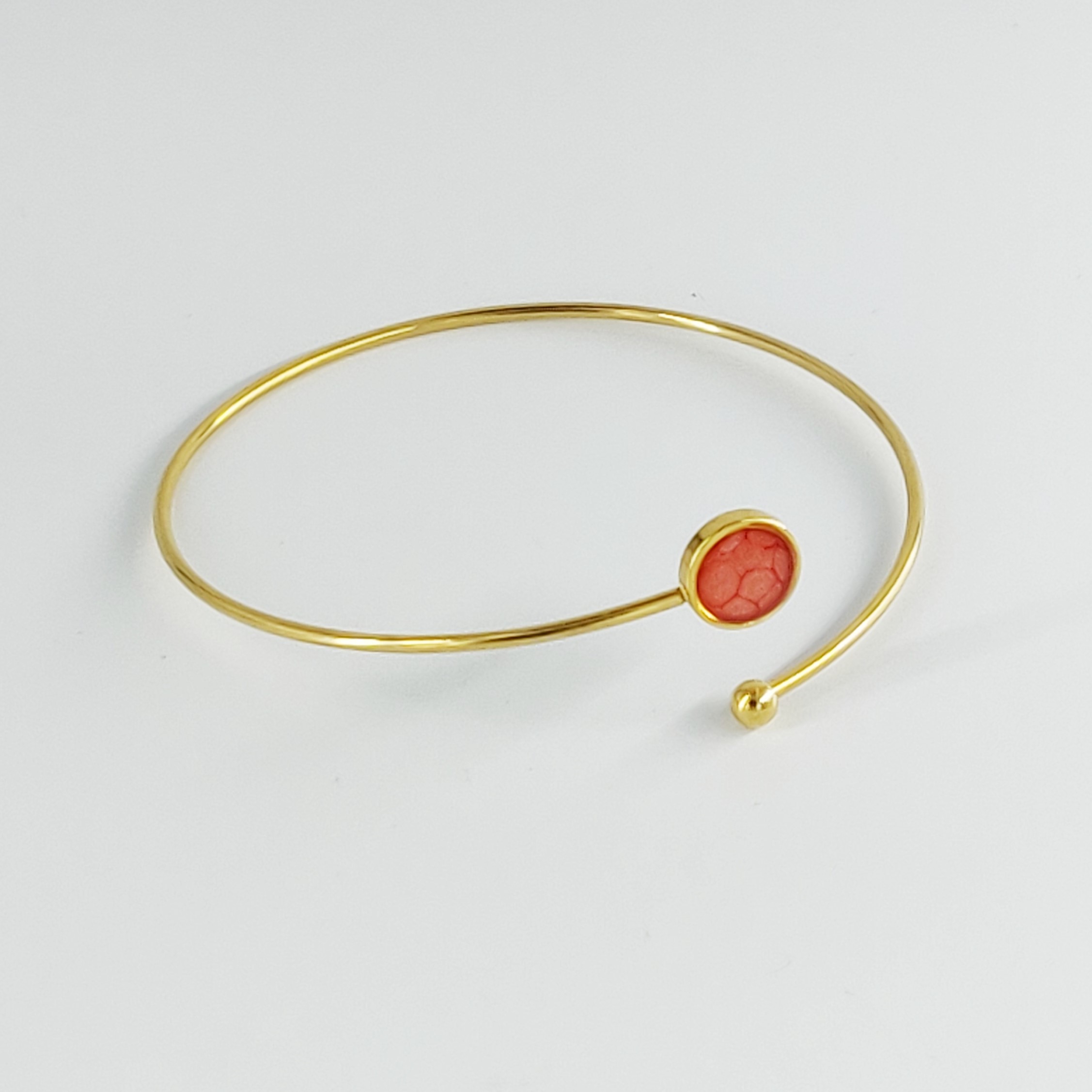 bijou créateur montpellier bracelet athéna corail