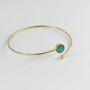 bijou créateur montpellier bracelet athéna turquoise